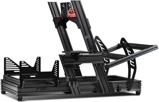Next Level Racing F-GT Elite Aluminium Simulator Cockpit - Front and Side Mount Edition