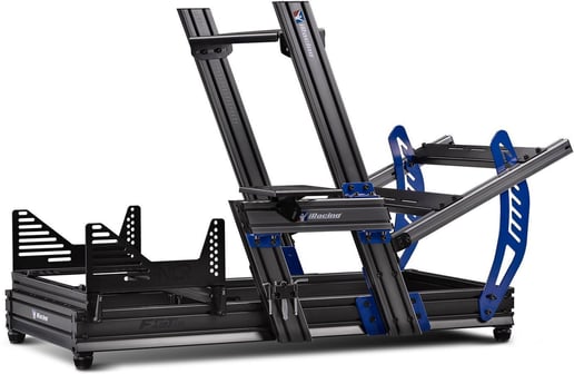 Next Level Racing F-GT Elite Formula and GT Aluminium Profile Simulator Cockpit iRacing Edition