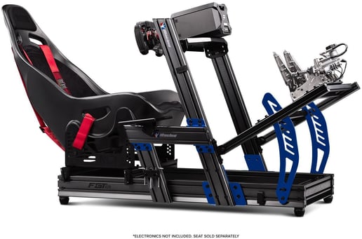 Next Level Racing F-GT Elite Formula and GT Aluminium Profile Simulator Cockpit iRacing Edition