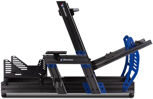 Next Level Racing F-GT Elite Formula and GT Aluminium Profile Simulator Cockpit iRacing Edition