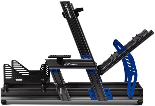 Next Level Racing F-GT Elite Formula and GT Aluminium Profile Simulator Cockpit iRacing Edition