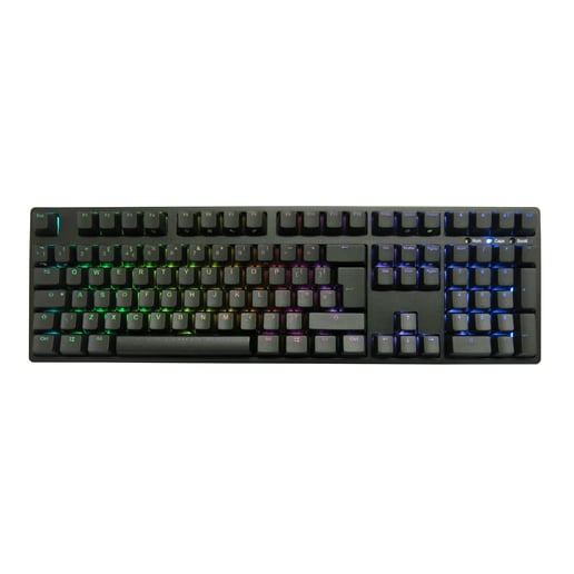 iKBC F108 RGB Mechanical Keyboard with Cherry MX Brown switches (UK Layout)