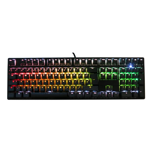 iKBC F108 RGB Mechanical Keyboard with Cherry MX Brown switches (UK Layout)