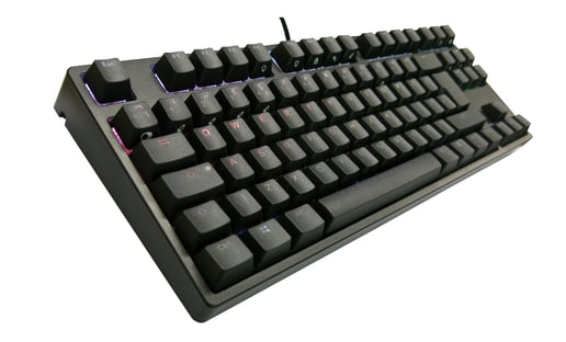 iKBC F87 TKL RGB Mechanical Keyboard with Cherry MX Brown switches (UK Layout)