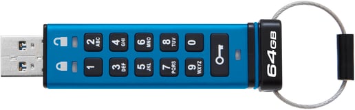 64GB Kingston IronKey Keypad 200 USB 3.0 Flash Drive