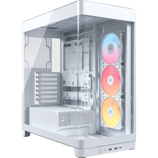 Corsair FRAME 4500X RS-R ARGB Mid Tower Gaming Case - White 