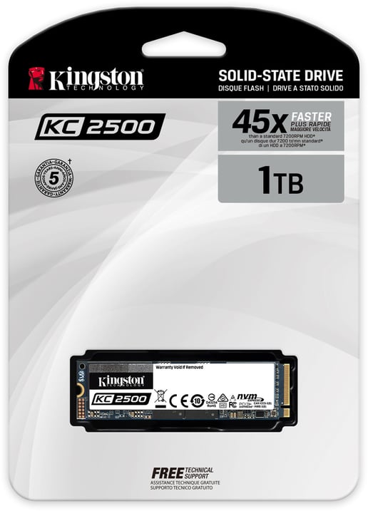 Kingston KC2500 M.2-2280 1TB