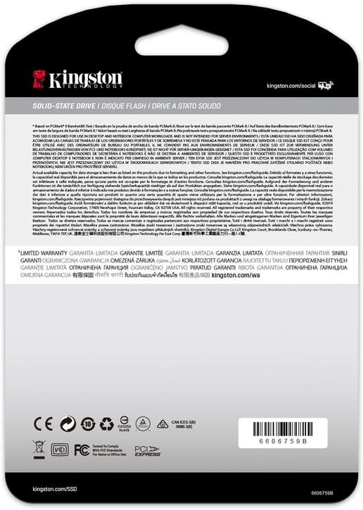 Kingston KC2500 M.2-2280 1TB