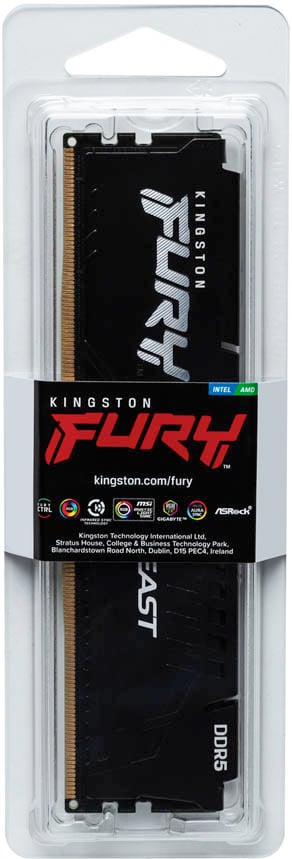 Kingston FURY Beast 32GB (1x32GB) 5600MT/s DDR5 Memory
