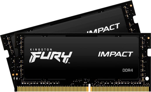 Kingston FURY Impact 32GB (2x16GB) 3200MT/s DDR4 Memory Kit