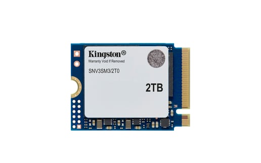 2TB Kingston NV3 M.2 2230 PCI Express 4.0 x4 NVMe Solid State Drive