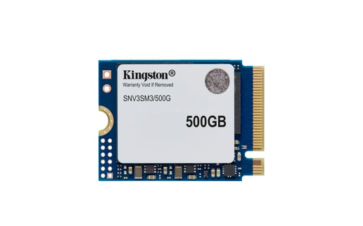 500GB Kingston NV3 M.2 2230 PCI Express 4.0 x4 NVMe Solid State Drive