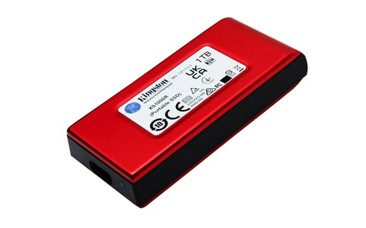 1TB Kingston XS1000 Mobile External Solid State Drive - USB 3.2 Gen 2