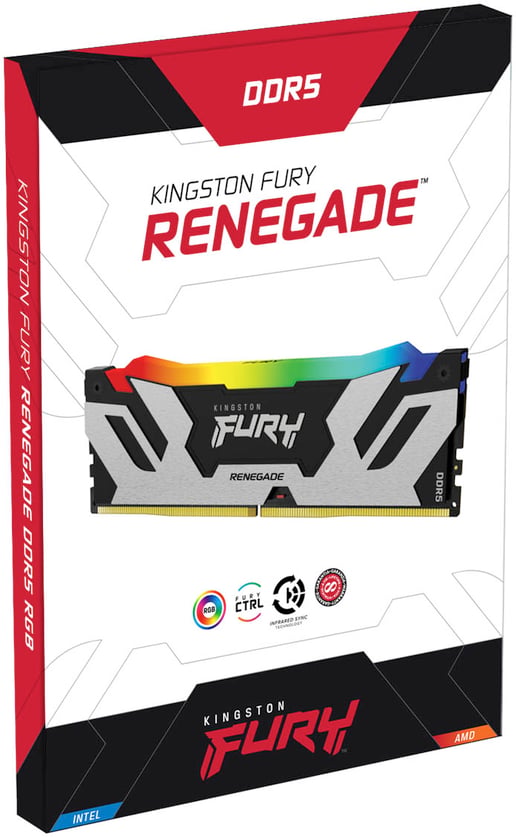 Kingston FURY Renegade 16GB (1x16GB) 6400MT/s DDR5 Memory