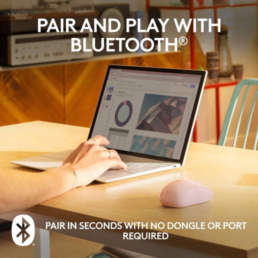 M240 Silent Bluetooth Mouse - Rose