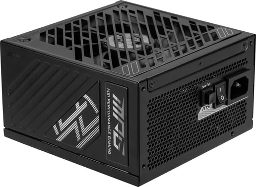 850W MSI MPG A850GS PCIE5 Modular 80 Plus Gold PSU