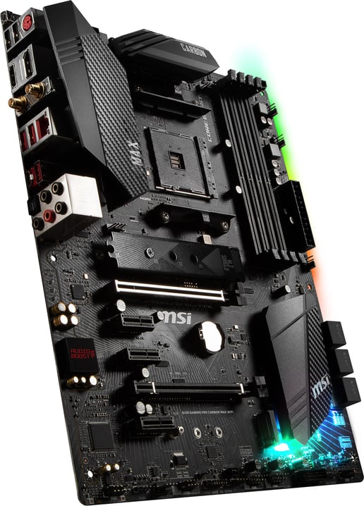 MSI B450 GAMING PRO CARBON MAX WIFI ATX Motherboard for AMD AM4