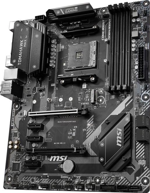 MSI B450 TOMAHAWK MAX ATX Motherboard for AMD AM4 CPUs