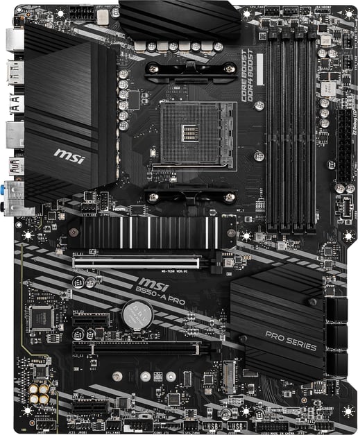 MSI B550-A PRO ATX Motherboard for AMD AM4 CPUs