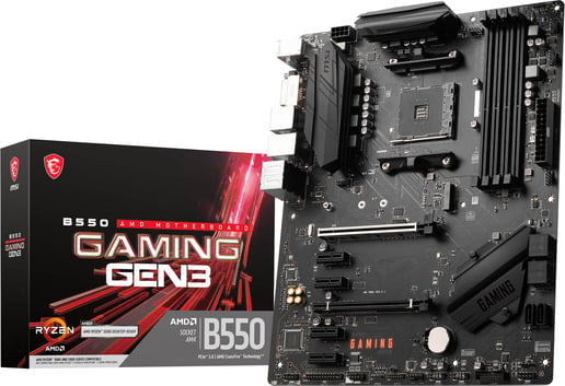 MSI B550 GAMING GEN3 ATX Motherboard for AMD AM4 CPUs