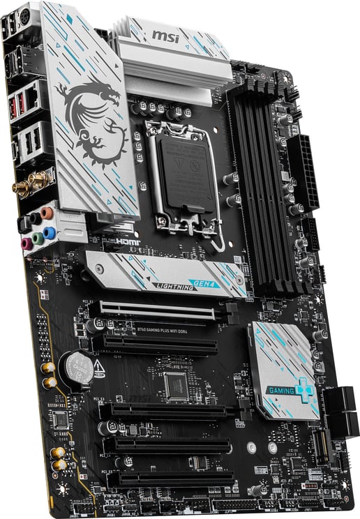 MSI B760 GAMING PLUS WIFI DDR4 ATX Motherboard for Intel Socket 1700 CPUs