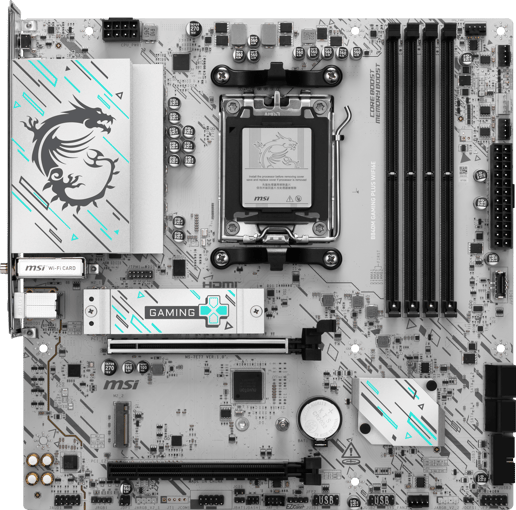 MSI B840M GAMING PLUS WIFI6E mATX Motherboard for AMD AM5 CPUs