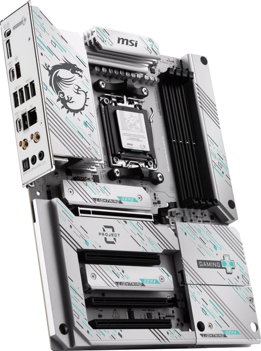 MSI B850 GAMING PLUS WIFI PZ ATX Motherboard for AMD AM5 CPUs