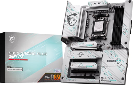 MSI B850 GAMING PLUS WIFI PZ ATX Motherboard for AMD AM5 CPUs