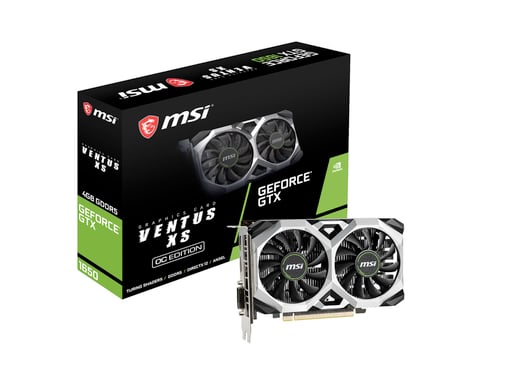 MSI GeForce GTX 1650 Ventus XS OC 4GB Graphics Card