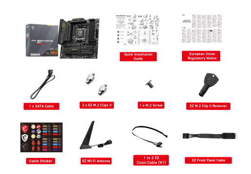 MSI MAG B850M MORTAR WIFI mATX Motherboard for AMD AM5 CPUs