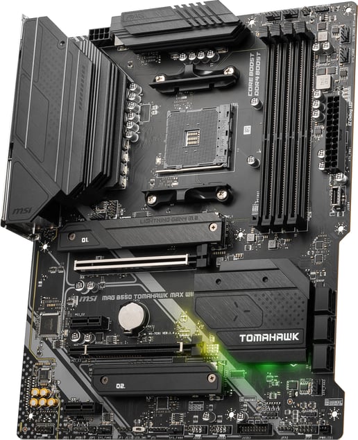 MSI MAG B550 TOMAHAWK MAX WIFI ATX Motherboard for AMD AM4 CPUs