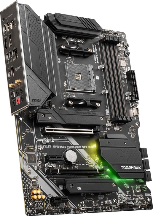 MSI MAG B550 TOMAHAWK MAX WIFI ATX Motherboard for AMD AM4 CPUs