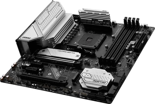 MSI MAG B550M MORTAR MAX WIFI mATX Motherboard for AMD AM4 CPUs
