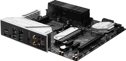 MSI MAG B550M MORTAR MAX WIFI mATX Motherboard for AMD AM4 CPUs
