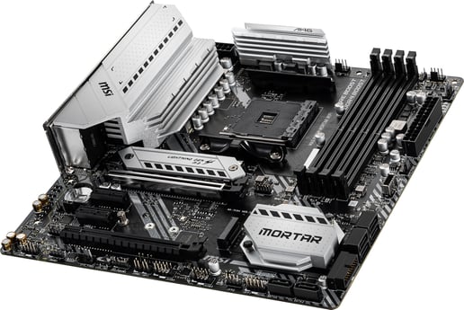 MSI MAG B550M MORTAR WIFI mATX Motherboard for AMD AM4 CPUs