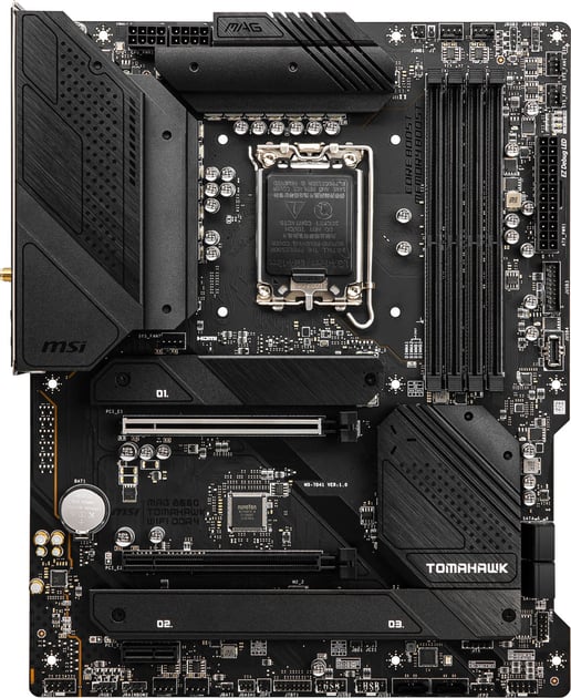 MSI MAG B660 TOMAHAWK WIFI DDR4 ATX Motherboard for Intel LGA1700 CPUs