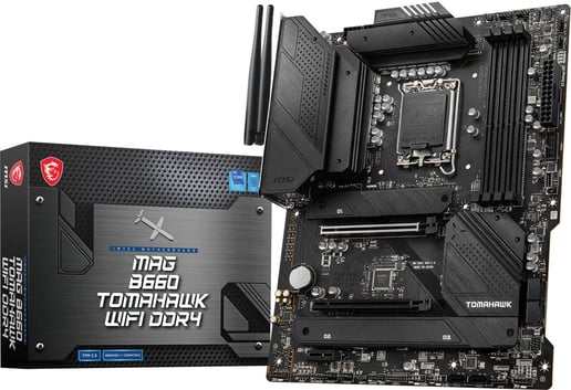 MSI MAG B660 TOMAHAWK WIFI DDR4 ATX Motherboard for Intel LGA1700 CPUs
