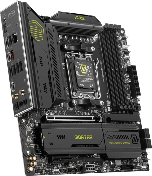 MSI MAG B850M MORTAR WIFI mATX Motherboard for AMD AM5 CPUs