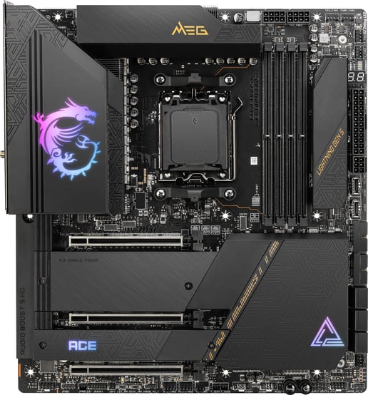MSI MEG X670E ACE EATX Motherboard for AMD Socket AM5 CPUs