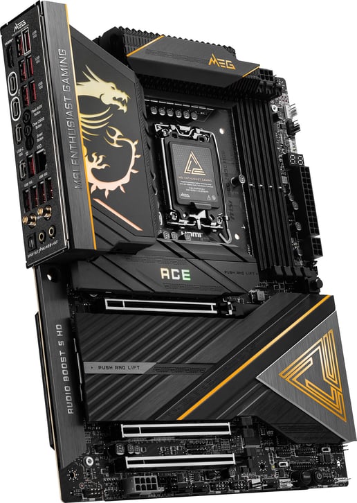 MSI MEG Z890 ACE ATX Motherboard for Intel LGA1851 CPUs
