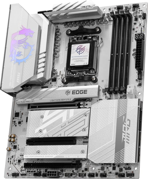 MSI MPG B850 EDGE TI WIFI AMD Socket AM5 ATX Motherboard