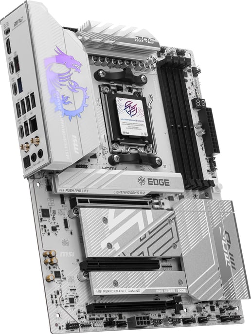 MSI MPG B850 EDGE TI WIFI AMD Socket AM5 ATX Motherboard