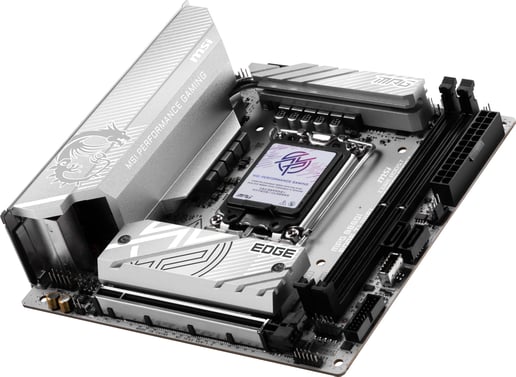 MSI MPG B860I EDGE TI WIFI ITX Motherboard for Intel LGA1851 CPUs