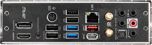 MSI MPG B550 GAMING CARBON WIFI ATX Motherboard for AMD AM4 CPUs