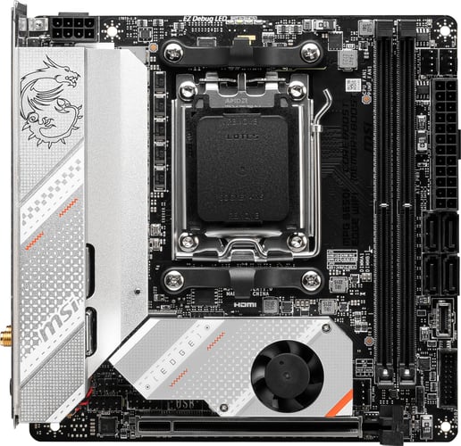 MSI MPG B650I EDGE WIFI ITX Motherboard for AMD AM5 CPUs
