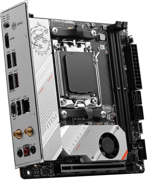 MSI MPG B650I EDGE WIFI ITX Motherboard for AMD AM5 CPUs