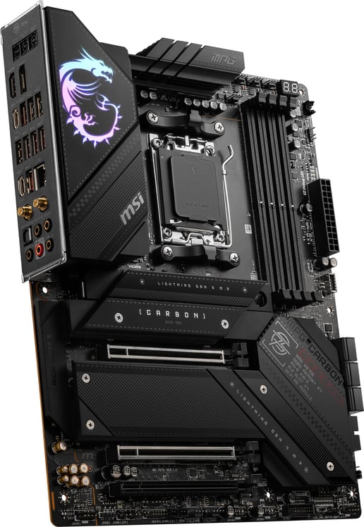MSI MPG X670E CARBON WIFI ATX Motherboard for AMD AM5 CPUs