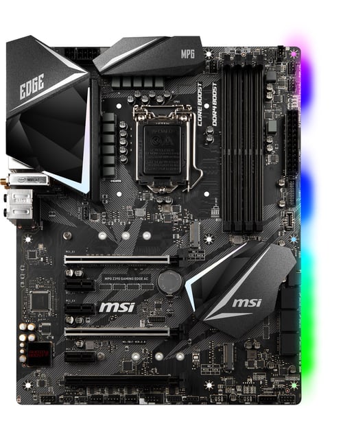 MSI MPG Z390 GAMING EDGE AC ATX Motherboard for Intel LGA1151 CPUs