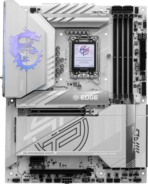MSI MPG Z890 EDGE TI WIFI ATX Motherboard for Intel LGA1851 CPUs
