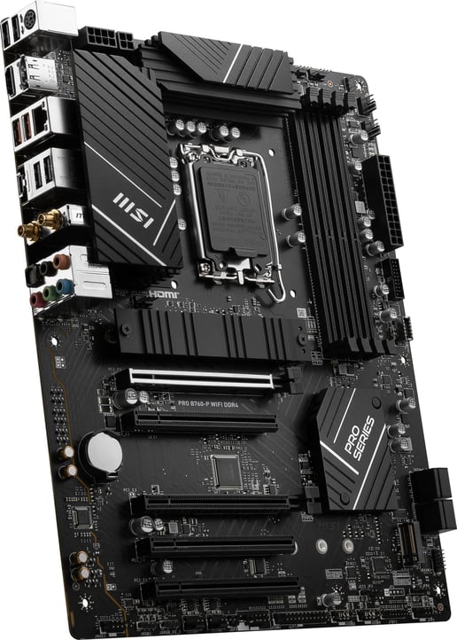 MSI PRO B760-P WIFI DDR4 ATX Motherboard for Intel LGA1700 CPUs